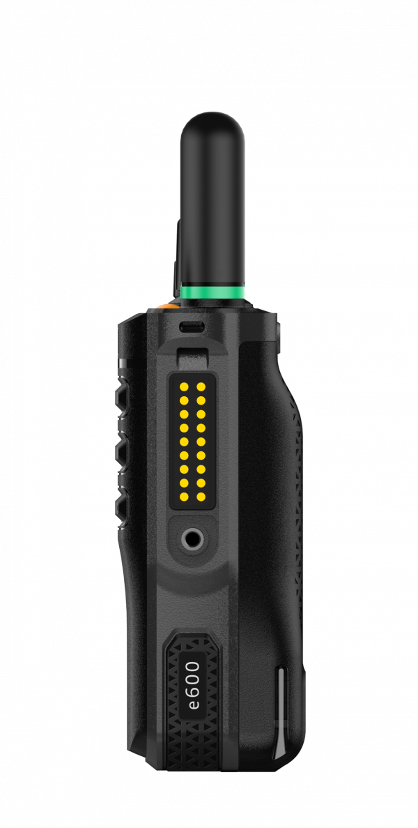 Right view of black Caltta e600 with antenna