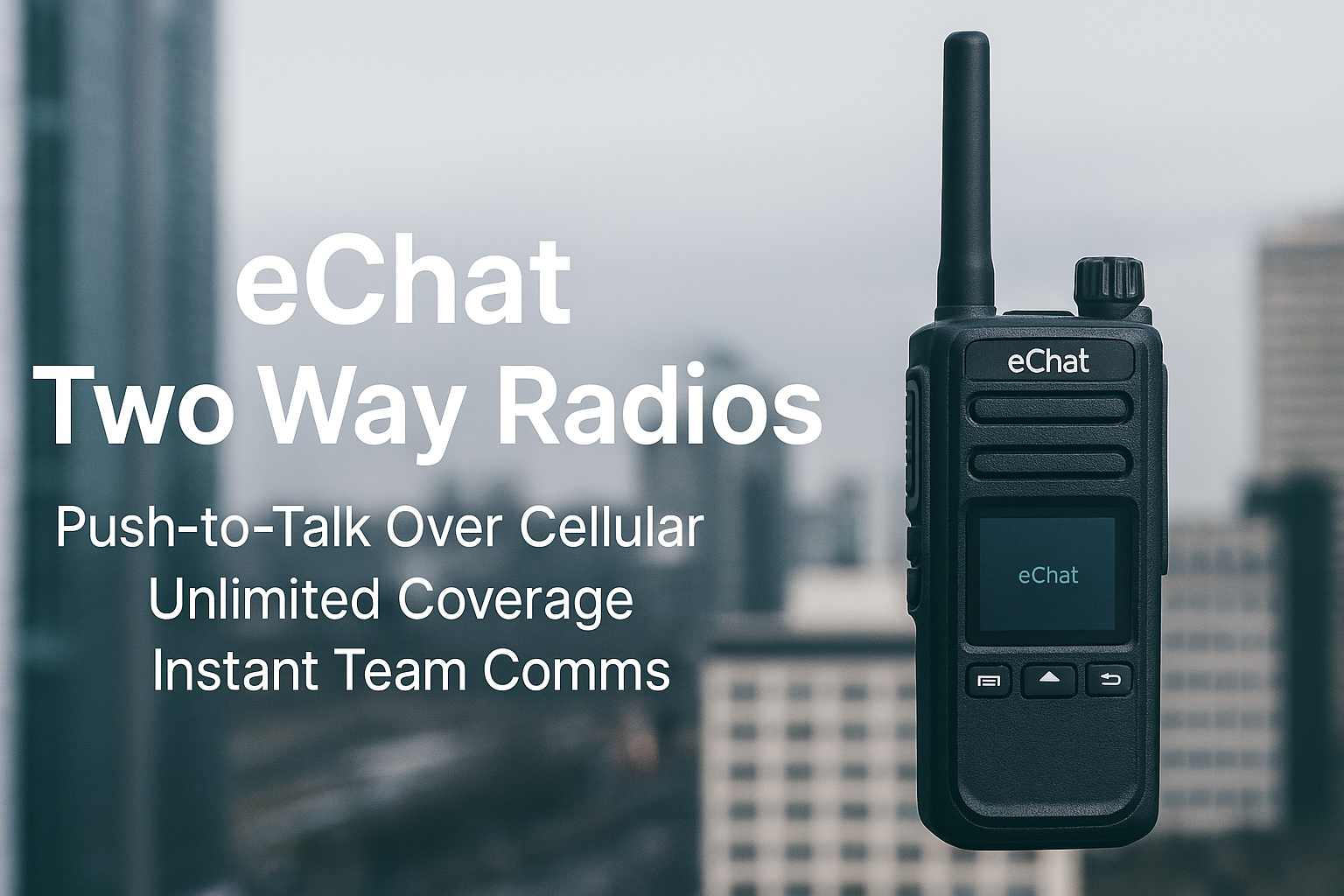 echat two way radio